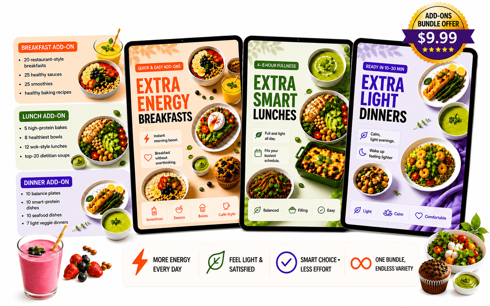 Get all‑day extras for easier & lighter results