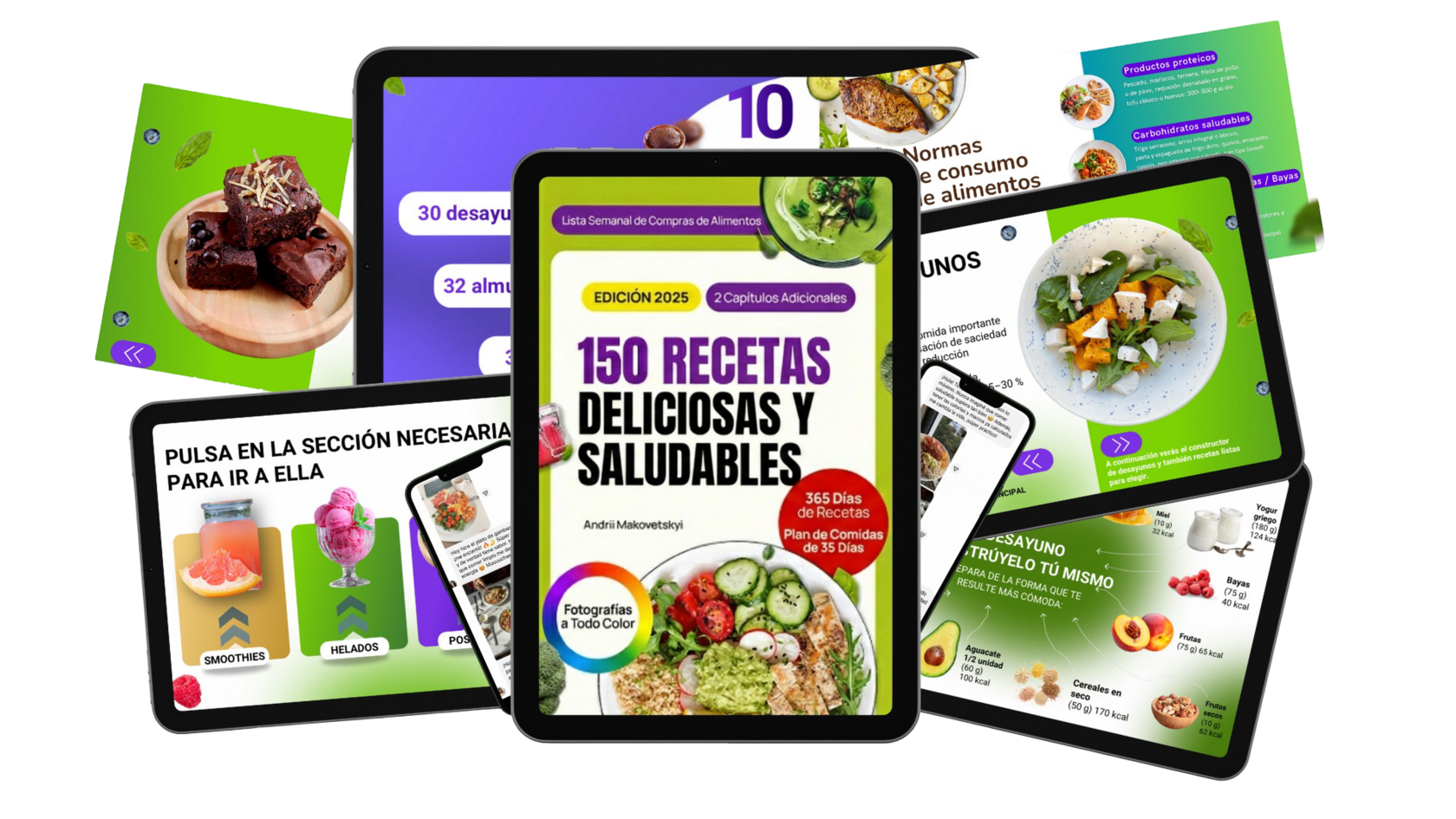 150 Recetas deliciosas de un dietista
