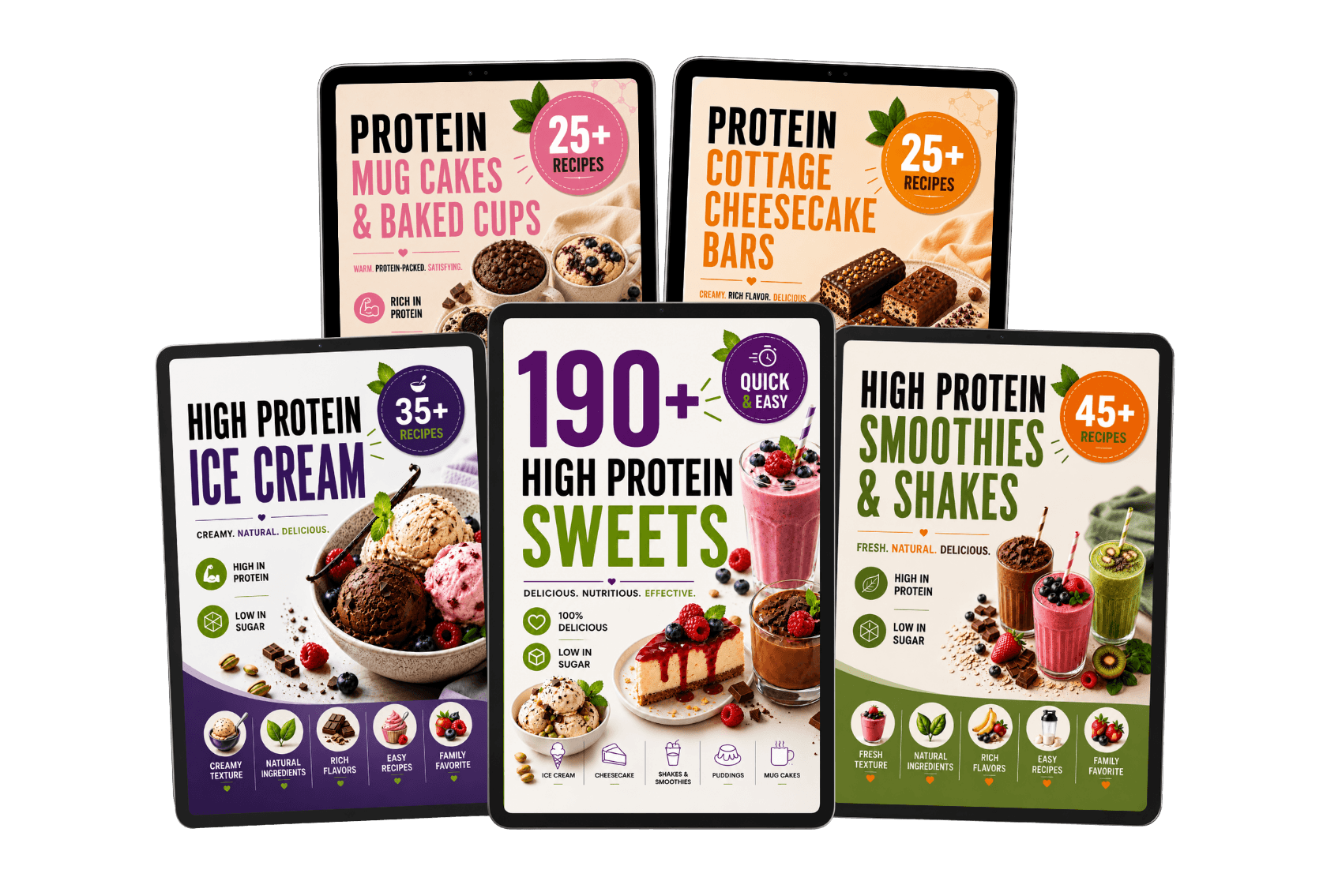 190+ HIGH-PROTEIN SWEETS BUNDLE